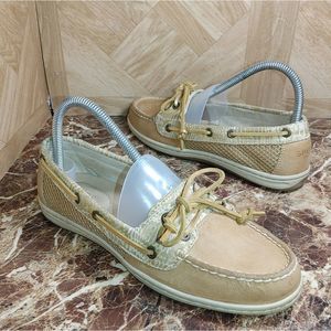 Sperry Women's Top sider leather boat shoes shoes size 8M